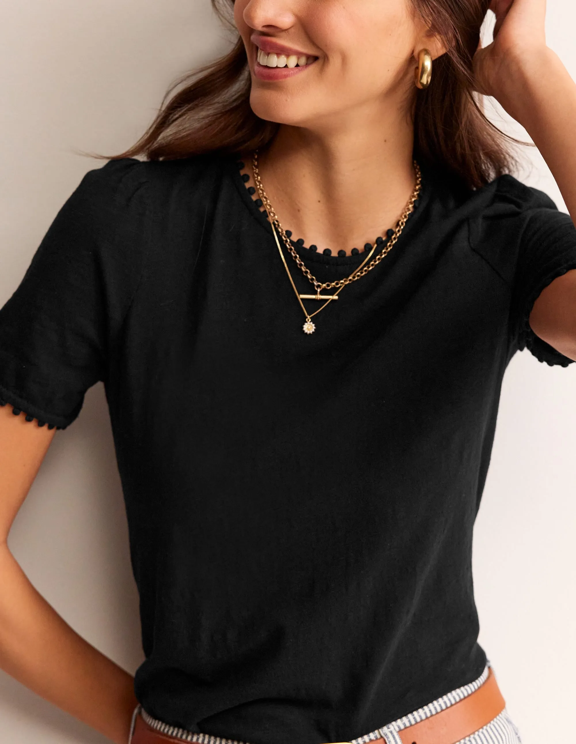 Ali Jersey T-Shirt-Black