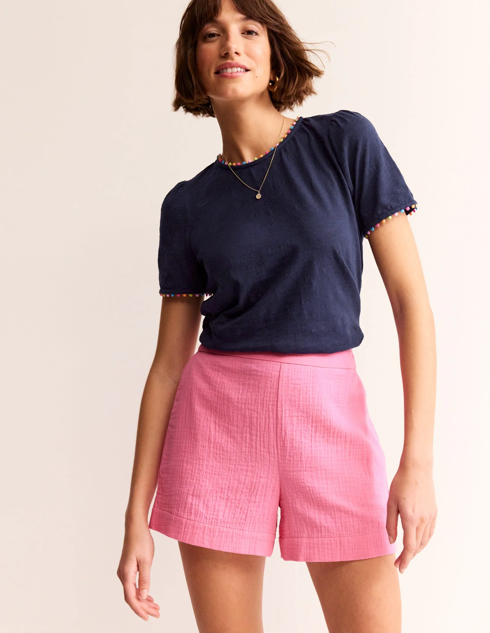 Ali Jersey T-Shirt-Navy