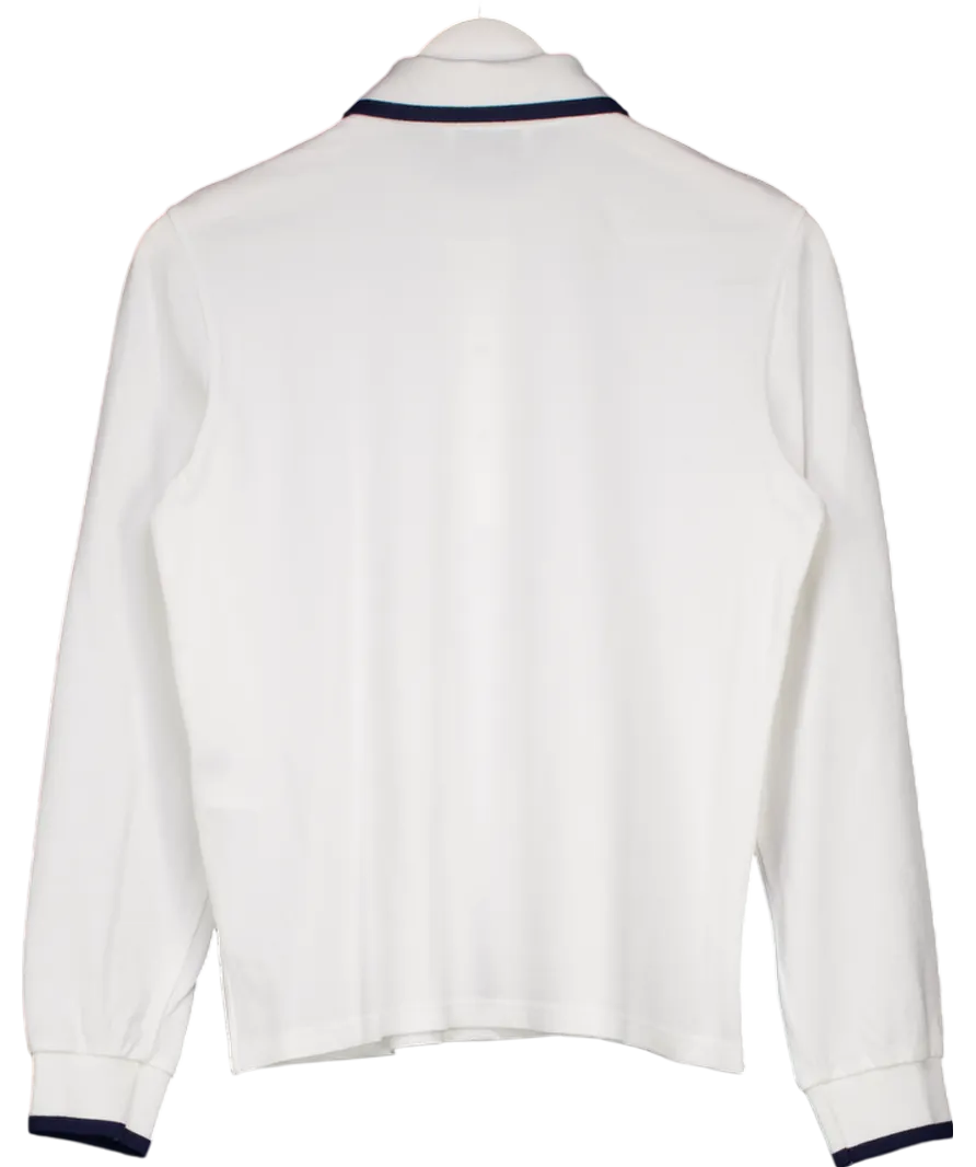 Aligne White Zarina Polo Shirt UK XS