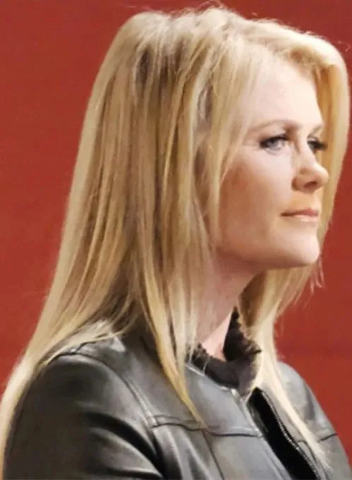 Alison Sweeney Leather Jacket