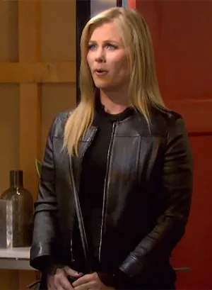Alison Sweeney Leather Jacket