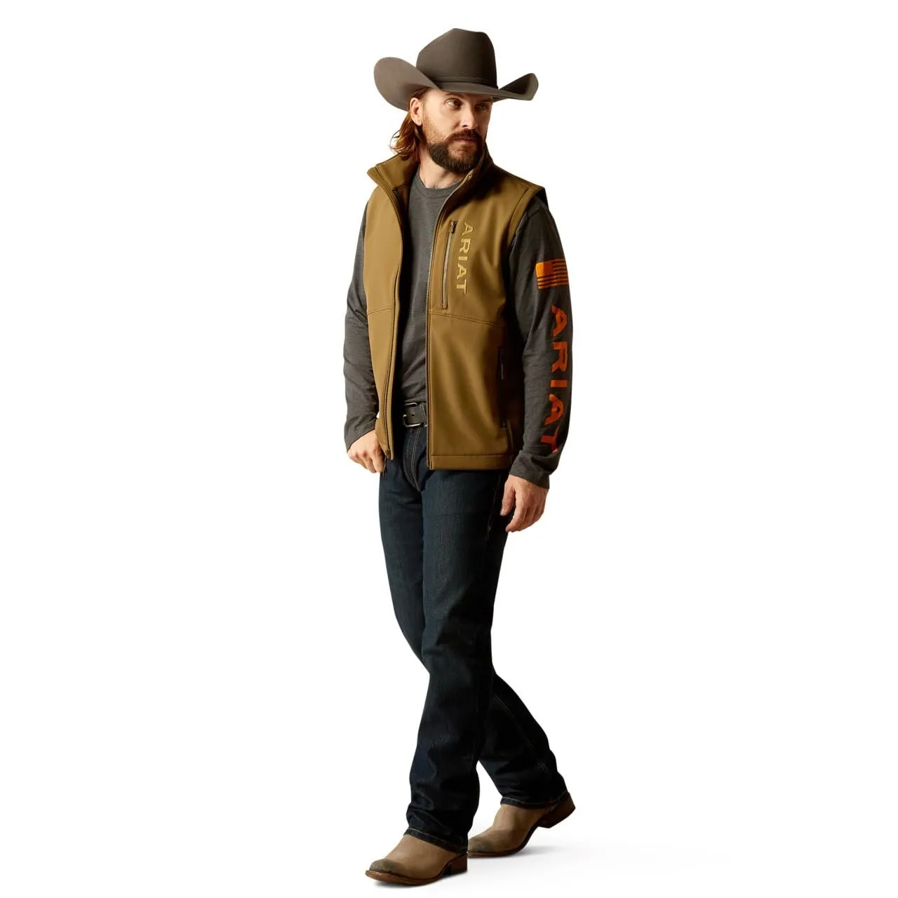 Ariat Men's Logan Softshell Vest