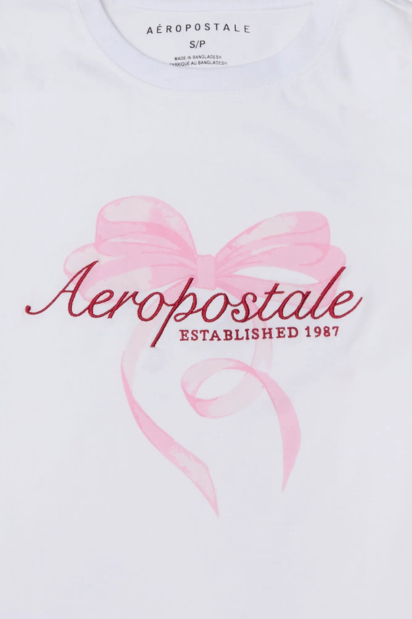 Aéropostale Bow Graphic Classic Tee