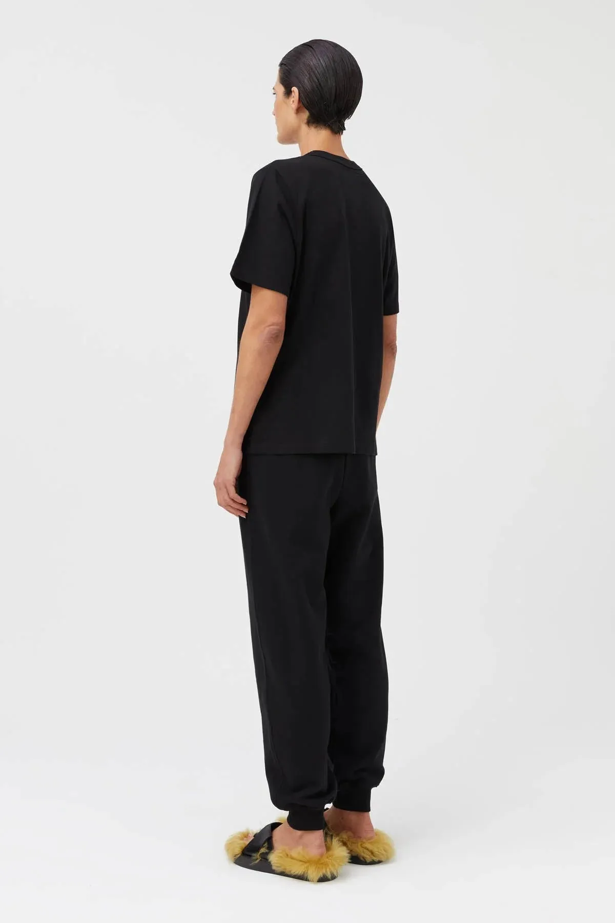 Asher Tee Black/Stone