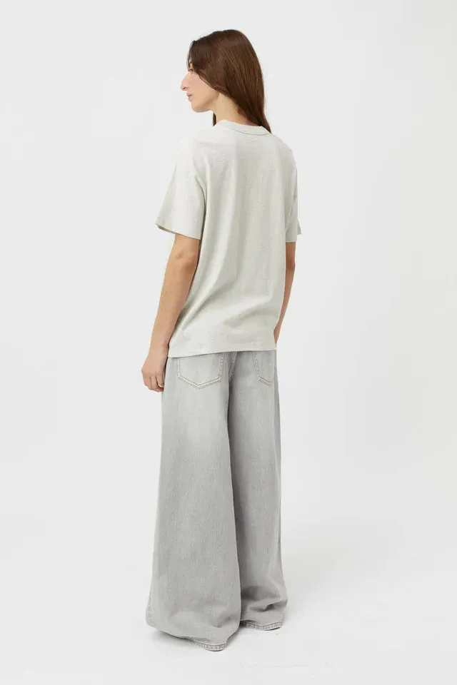 Asher Tee Oatmeal Marle