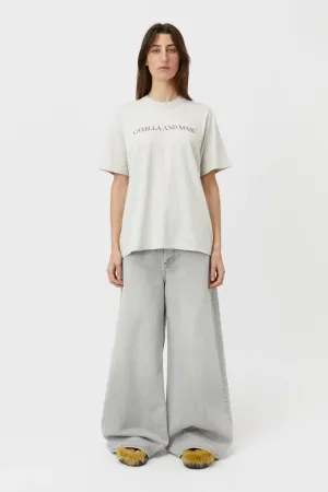 Asher Tee Oatmeal Marle
