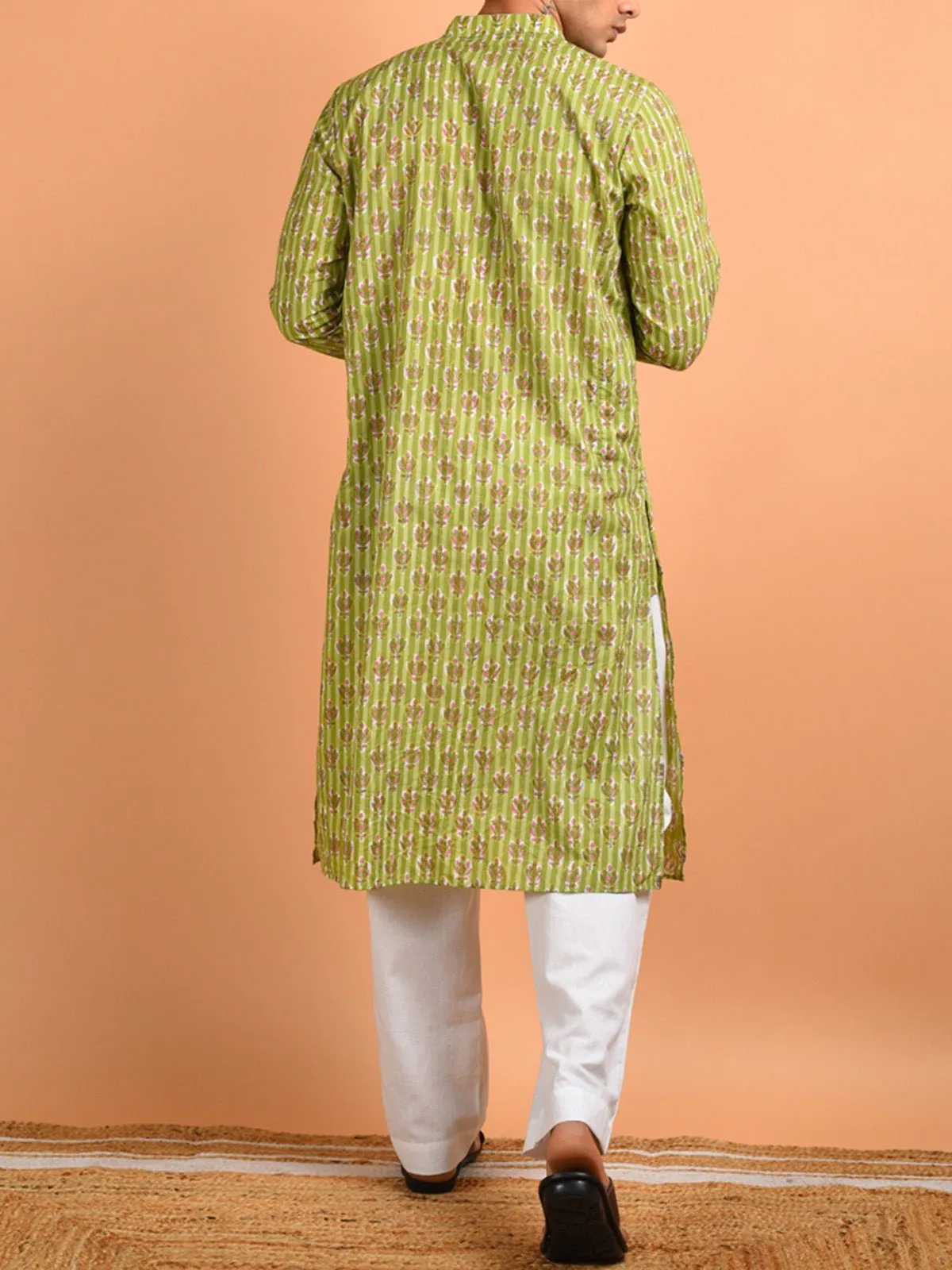Bagh Men's Kurta Green