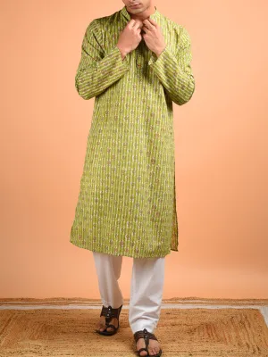 Bagh Men's Kurta Green