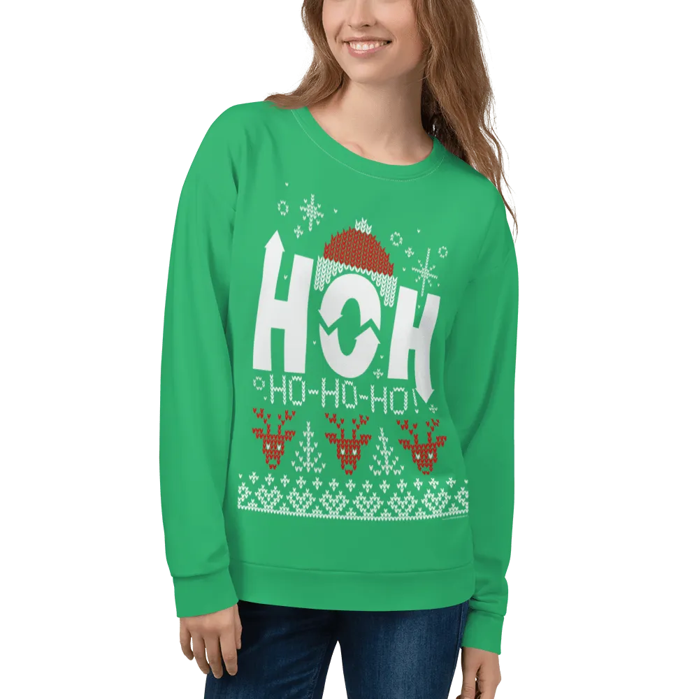 Big Brother Holiday HOH Adult All-Over Print Sweatshirt