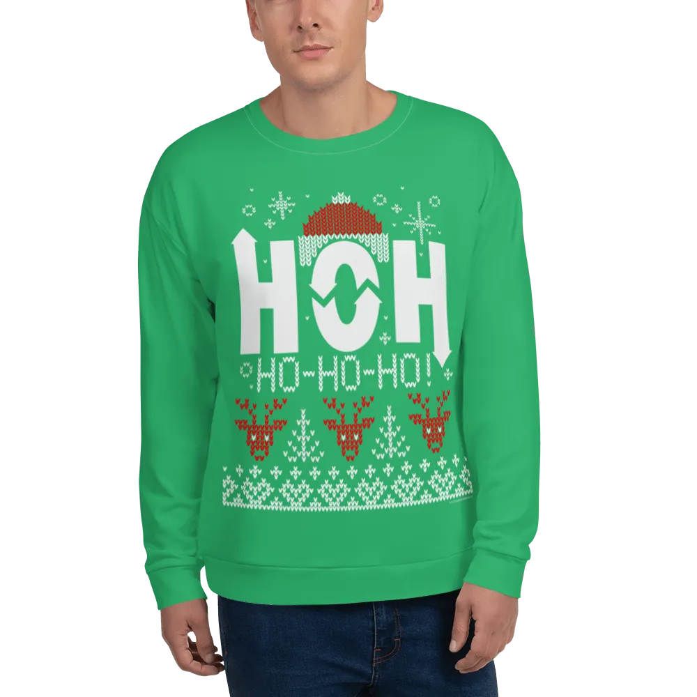 Big Brother Holiday HOH Adult All-Over Print Sweatshirt