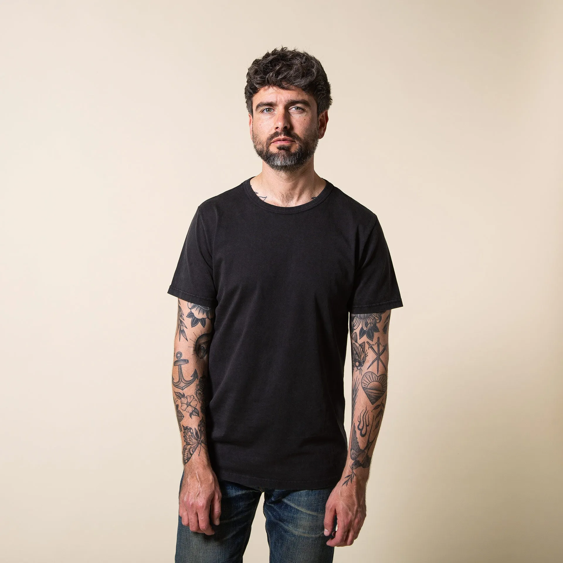 BT-08 CLASSIC TEE graphite black compact jersey
