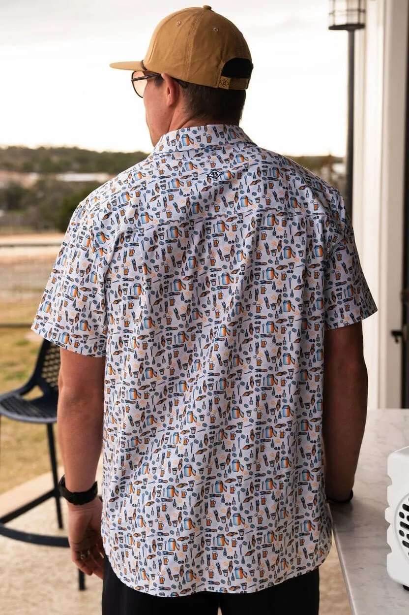 BURLEBO Performance Button Up