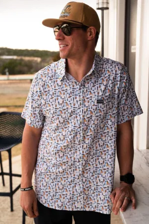 BURLEBO Performance Button Up