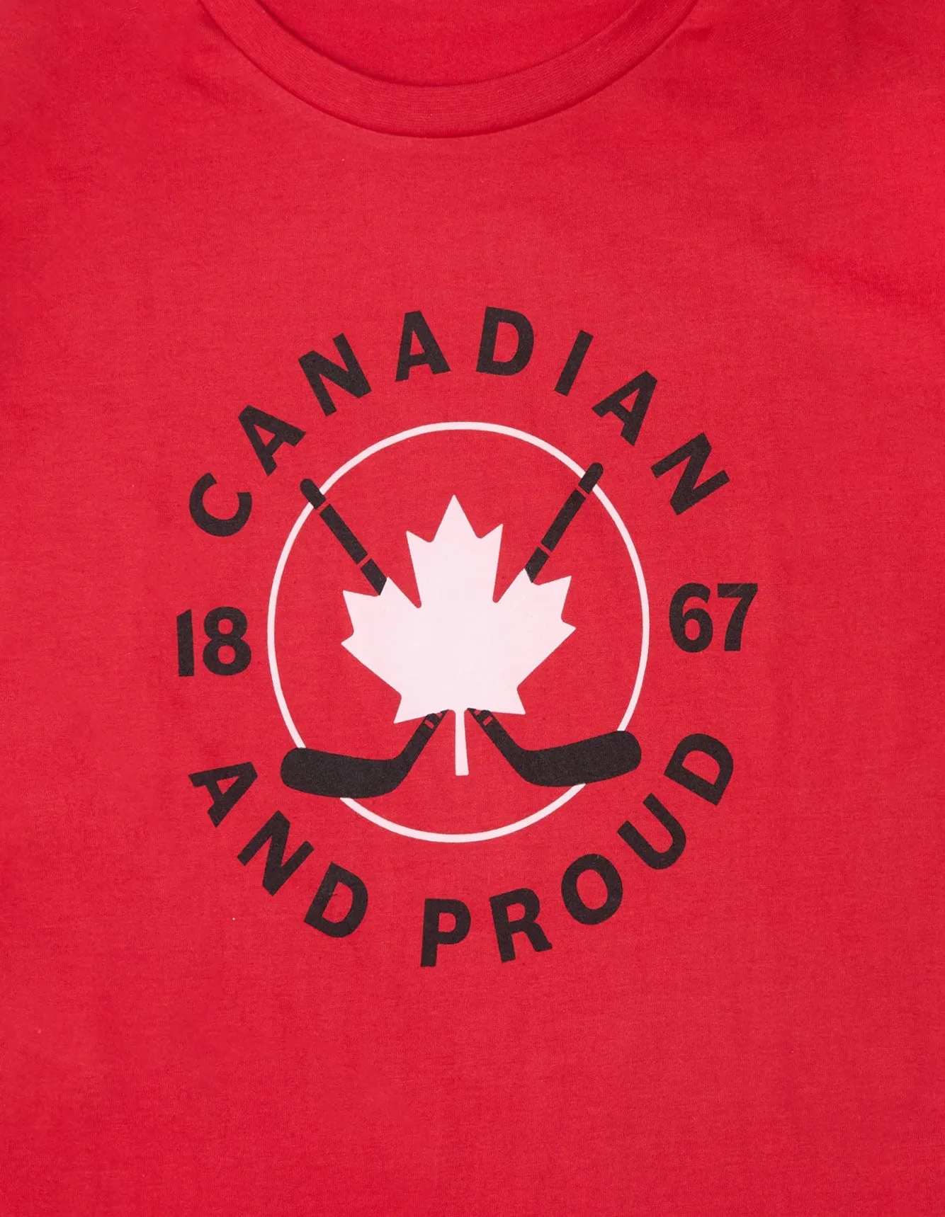 Canadian And Proud 1867 Graphic Classic Tee