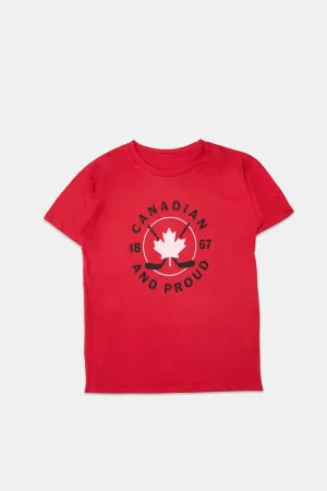 Canadian And Proud 1867 Graphic Classic Tee