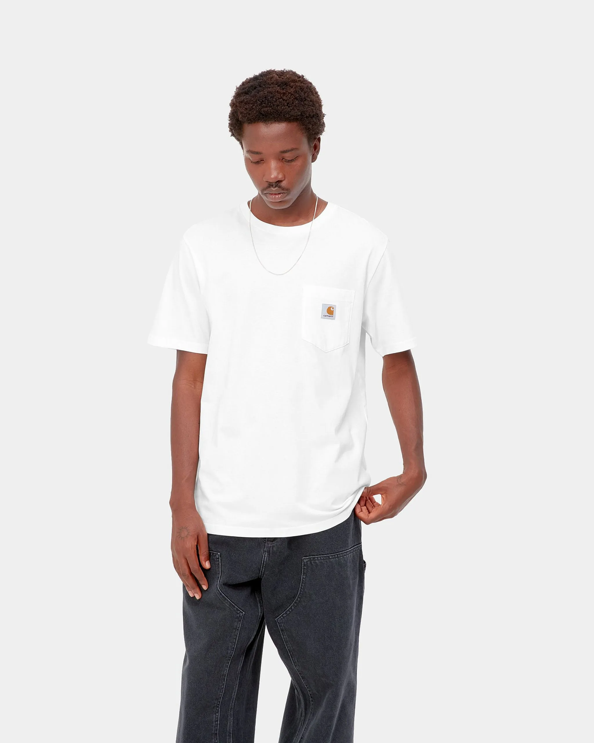 Carhartt WIP Pocket Tee - White