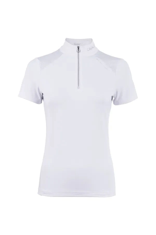 Cavallo Competition Half Zip Short Sleeve Shirt - CLEARANCE