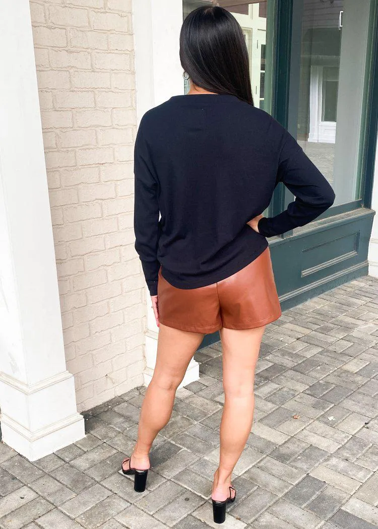 Chaser Vintage Ribbed Long Sleeve Pullover