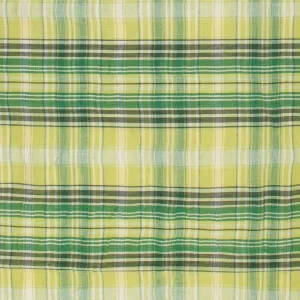 Checked Seersucker - 003 - Green