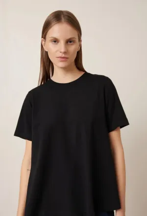 Classic A-Line Tee in Black | Kowtow