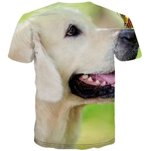 Dog T-shirt Men Animal Tshirts Cool Lovely Tshirts Novelty Novel Tshirts Casual Harajuku T shirts Funny Short Sleeve Fashion
