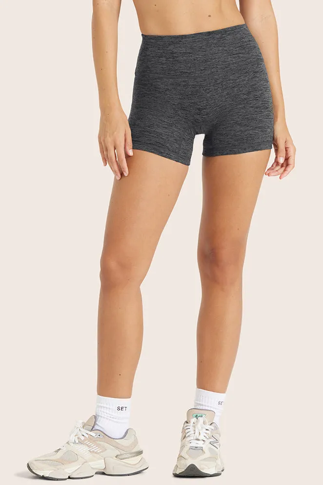 FORMCLOUD® CLOUD SHORTS - PEPPER HEATHER GREY