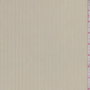 Golden Beige Jacquard Stripe Shirting Fabric