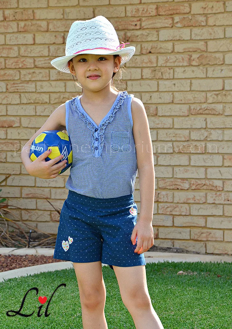 Honeybuns | Girls Shorts Sewing Pattern