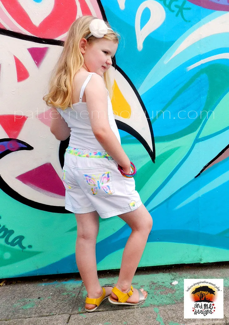 Honeybuns | Girls Shorts Sewing Pattern