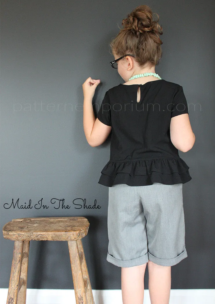 Honeybuns | Girls Shorts Sewing Pattern