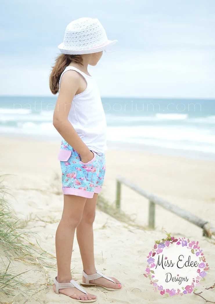 Honeybuns | Girls Shorts Sewing Pattern