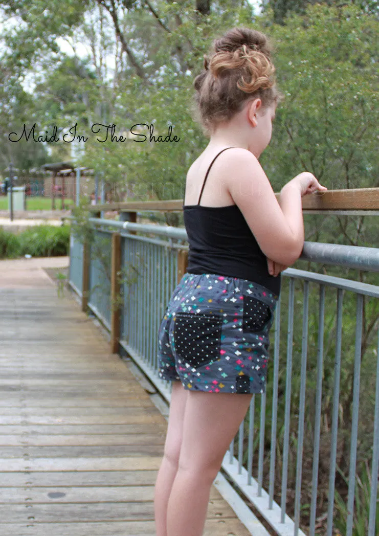 Honeybuns | Girls Shorts Sewing Pattern