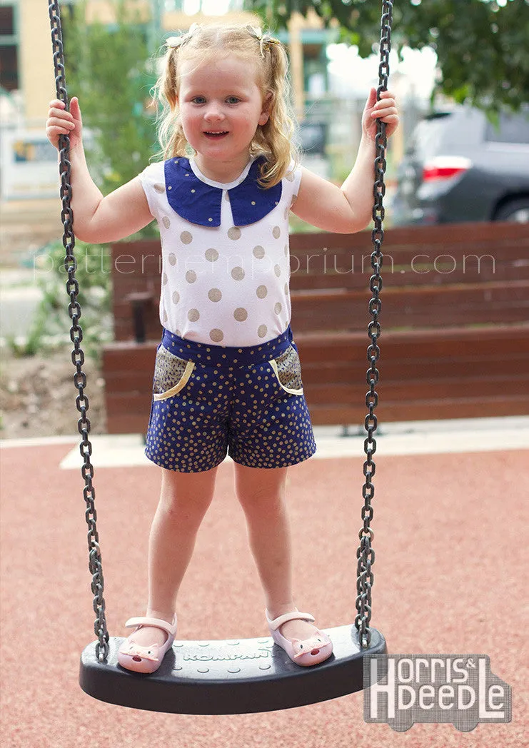 Honeybuns | Girls Shorts Sewing Pattern