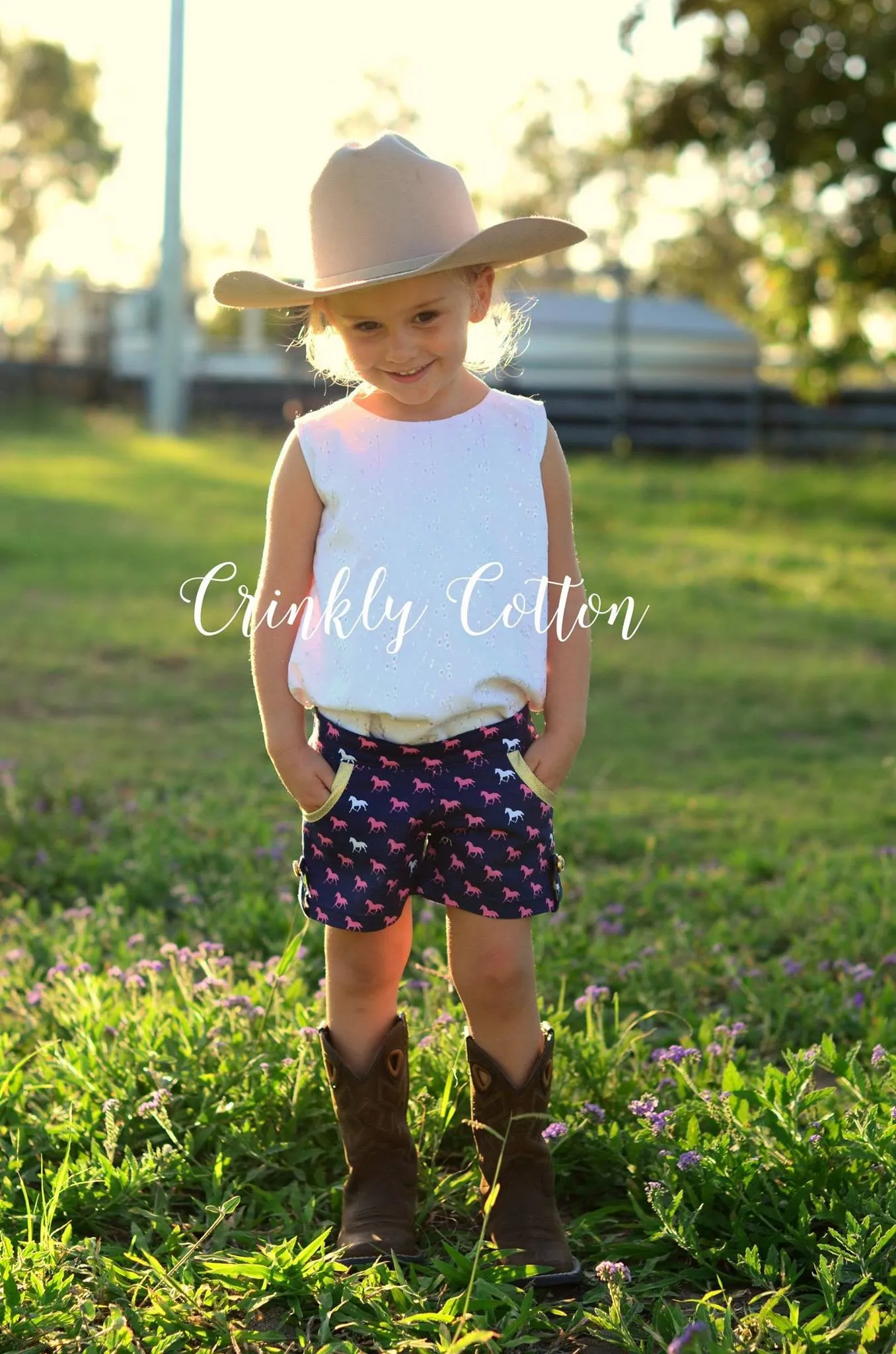 Honeybuns | Girls Shorts Sewing Pattern