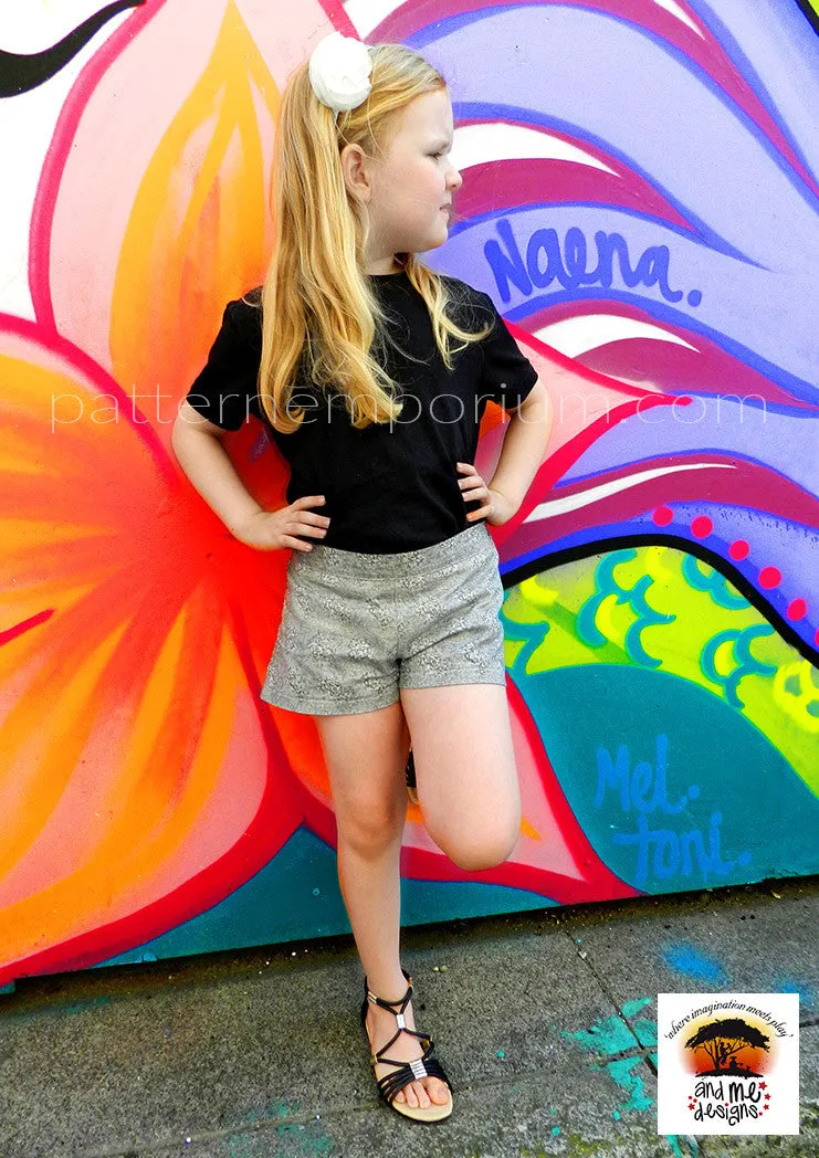 Honeybuns | Girls Shorts Sewing Pattern