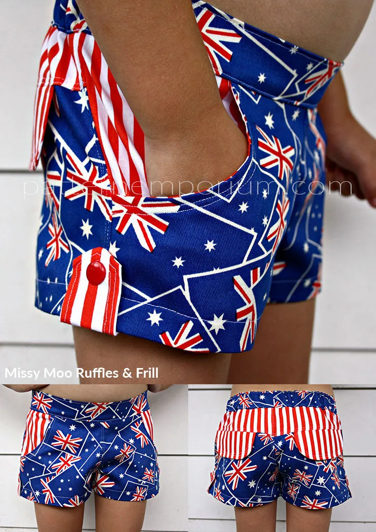 Honeybuns | Girls Shorts Sewing Pattern