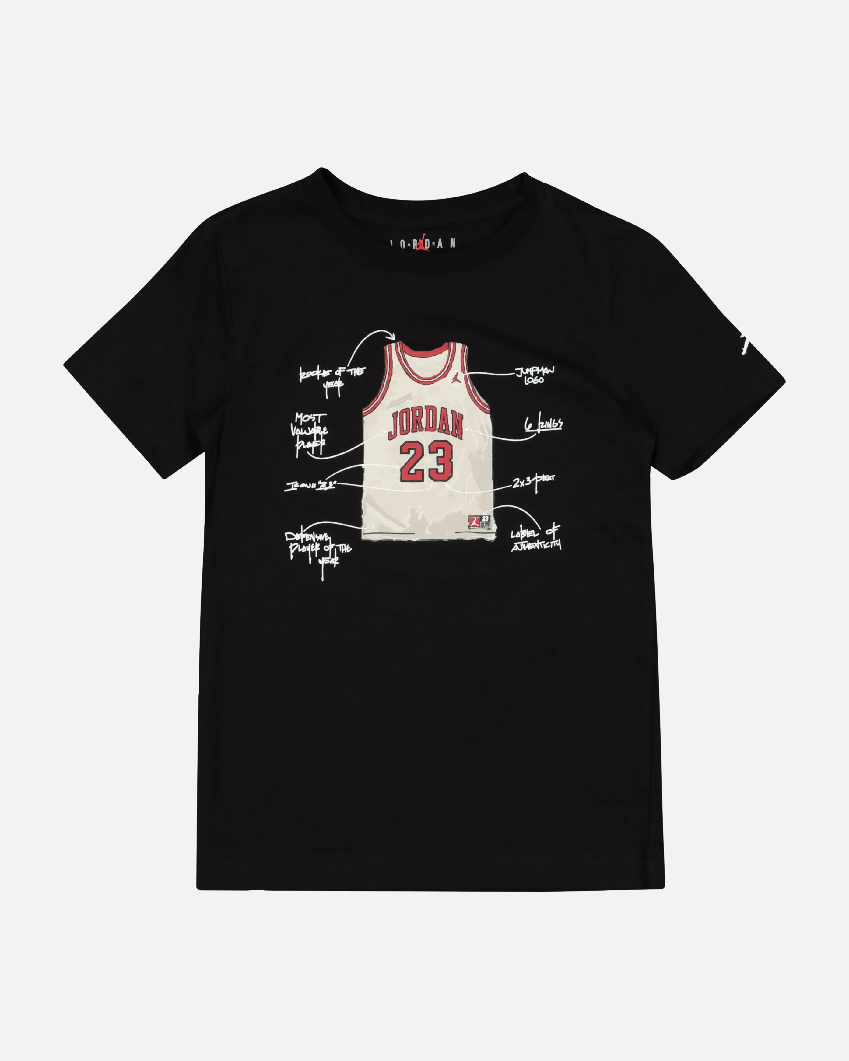 Jordan Kids' The Jersey T-Shirt Black