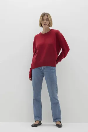KAIA CREWNECK CASHMERE SWEATER