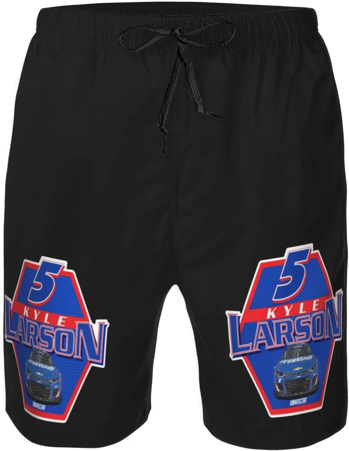 Kyle-Larson-Car-5 Men's Swim Trunks Board Shorts Outdoor Beach Surfing