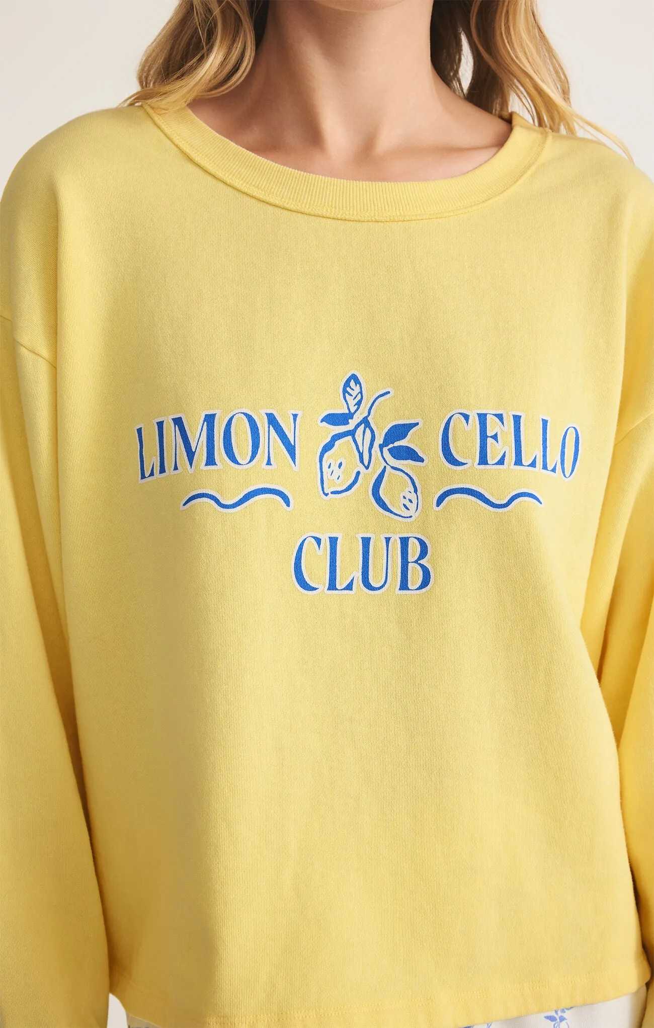 Limoncello Sweatshirt in Lemonade