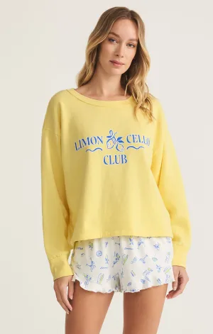 Limoncello Sweatshirt in Lemonade