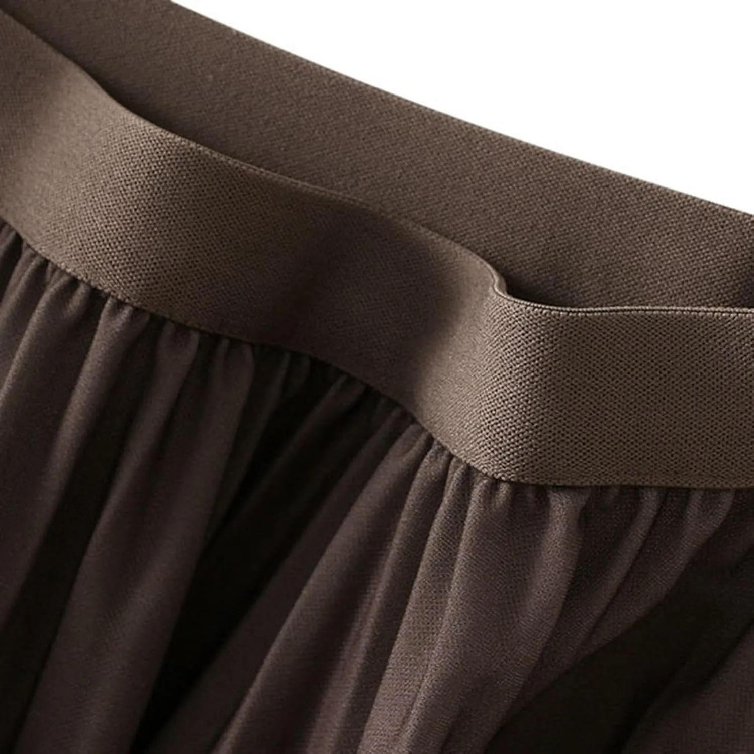 Long Skirts for Women High Waisted Slim Gradient Pleated A Line Skirt Polka Dot Print Midi Skirts for Parties