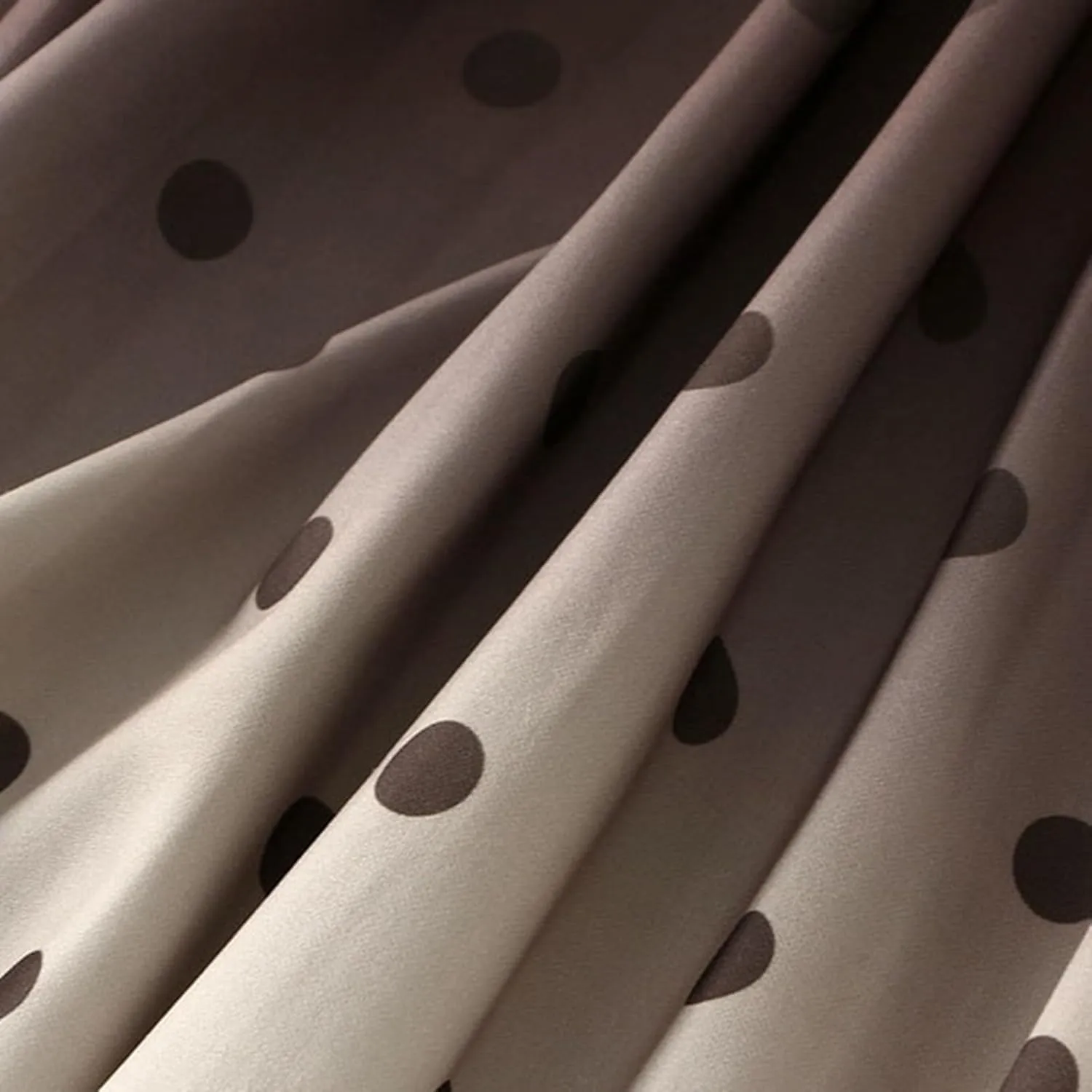 Long Skirts for Women High Waisted Slim Gradient Pleated A Line Skirt Polka Dot Print Midi Skirts for Parties