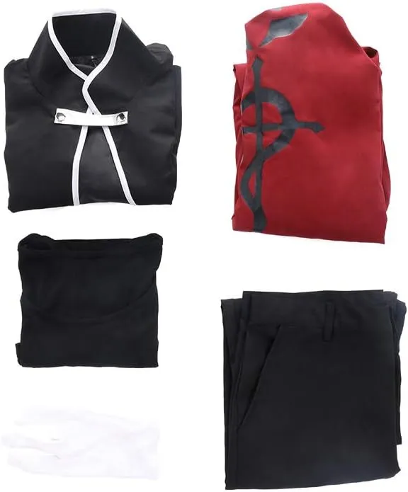 miccostumes Men's Cosplay Costume Outfit Vintage Gothic Victoria Overcoat Undershirt Vest Pants with Gloves