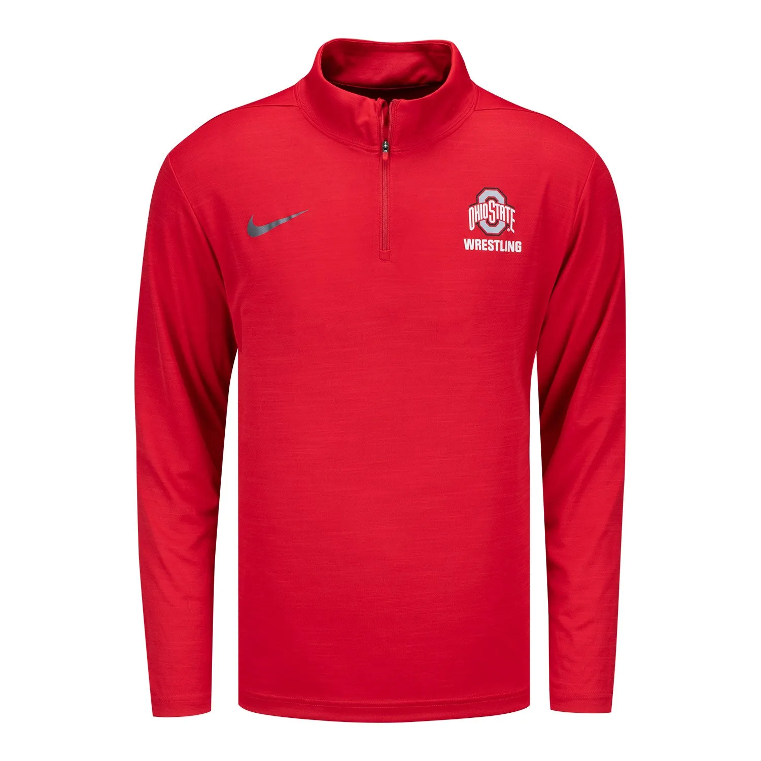 Ohio State Buckeyes Nike Wrestling 1/4 Zip Scarlet Jacket