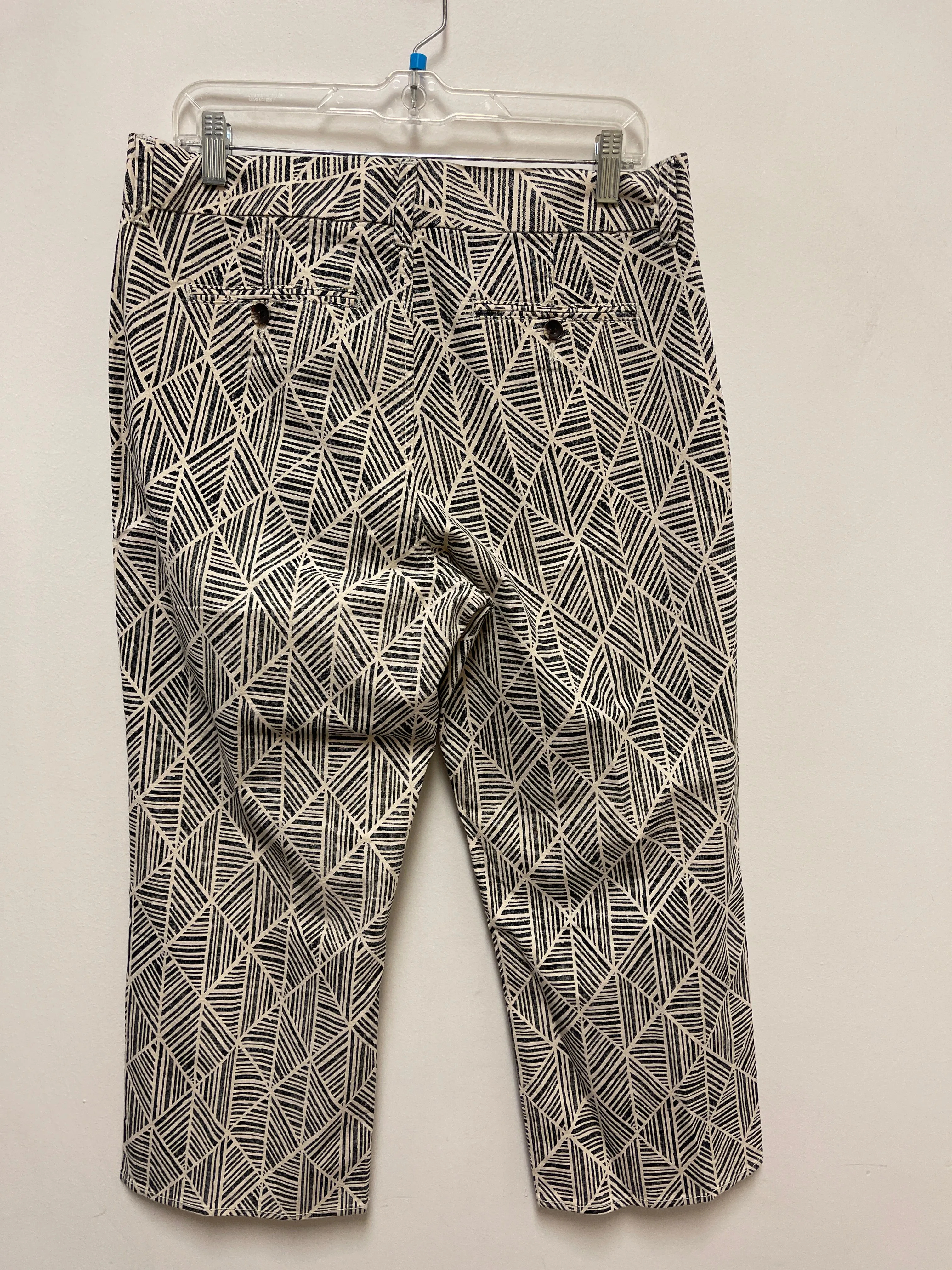 Pants Other By Soft Surroundings In Black & Cream, Size: 10