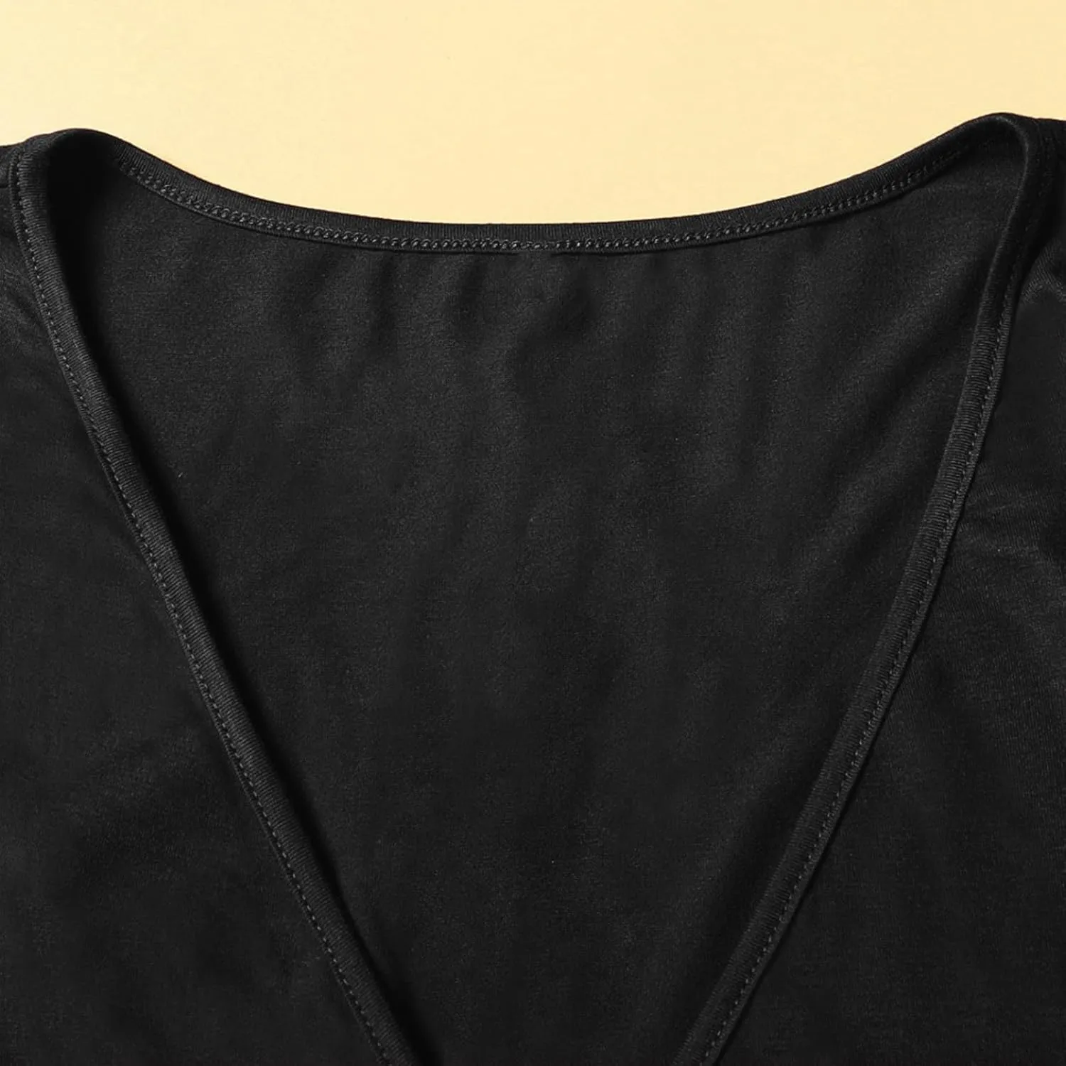 PTOLOCIF Plus Size Dresses for Curvy Women Wrap V Neck Midi Dresses Short Sleeve Ruched Bodycon Cocktail Party Dresses