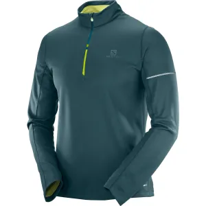Salomon Mens Agile HZ Half Zip Active Shirts