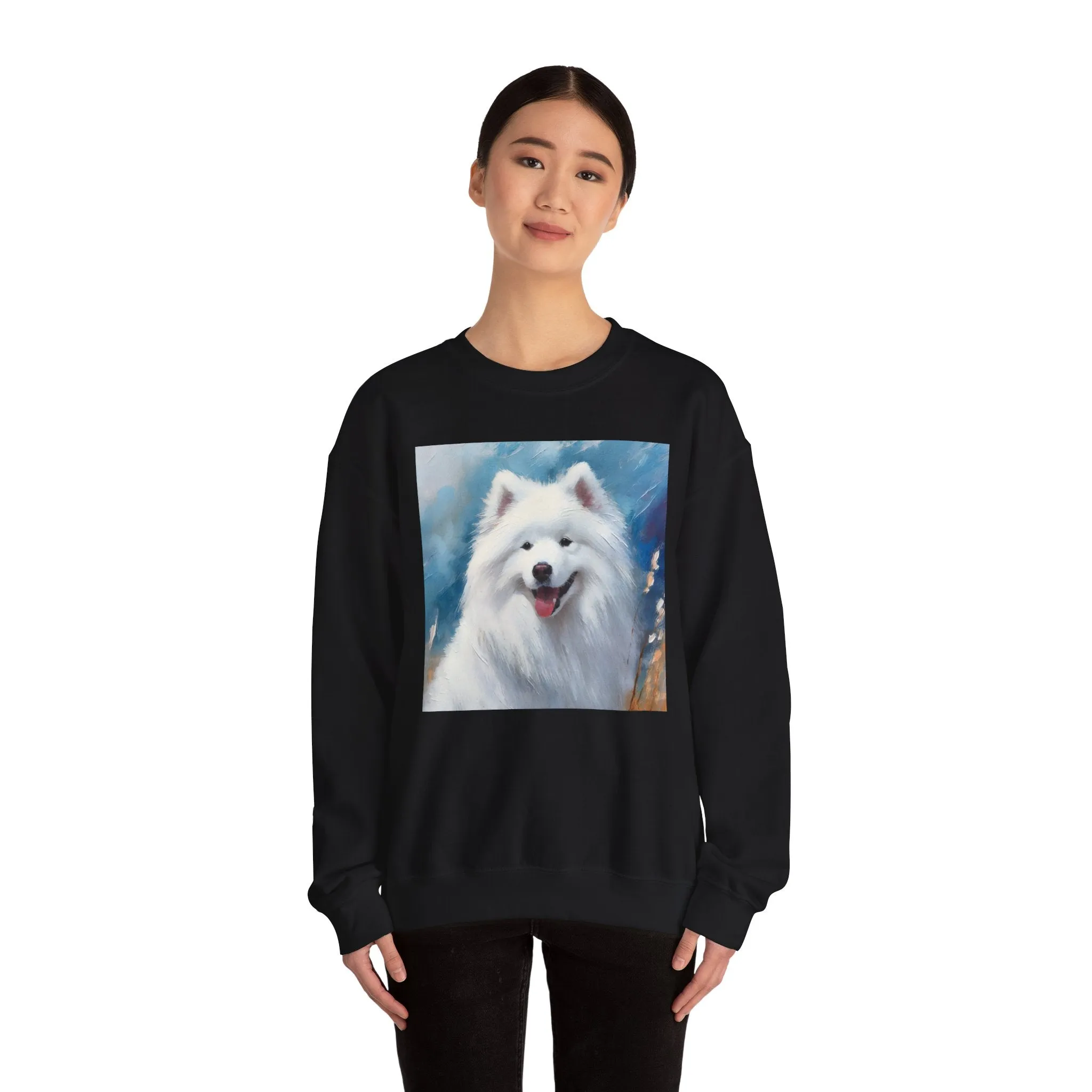 Samoyed Unisex 50/50 Crewneck Sweatshirt