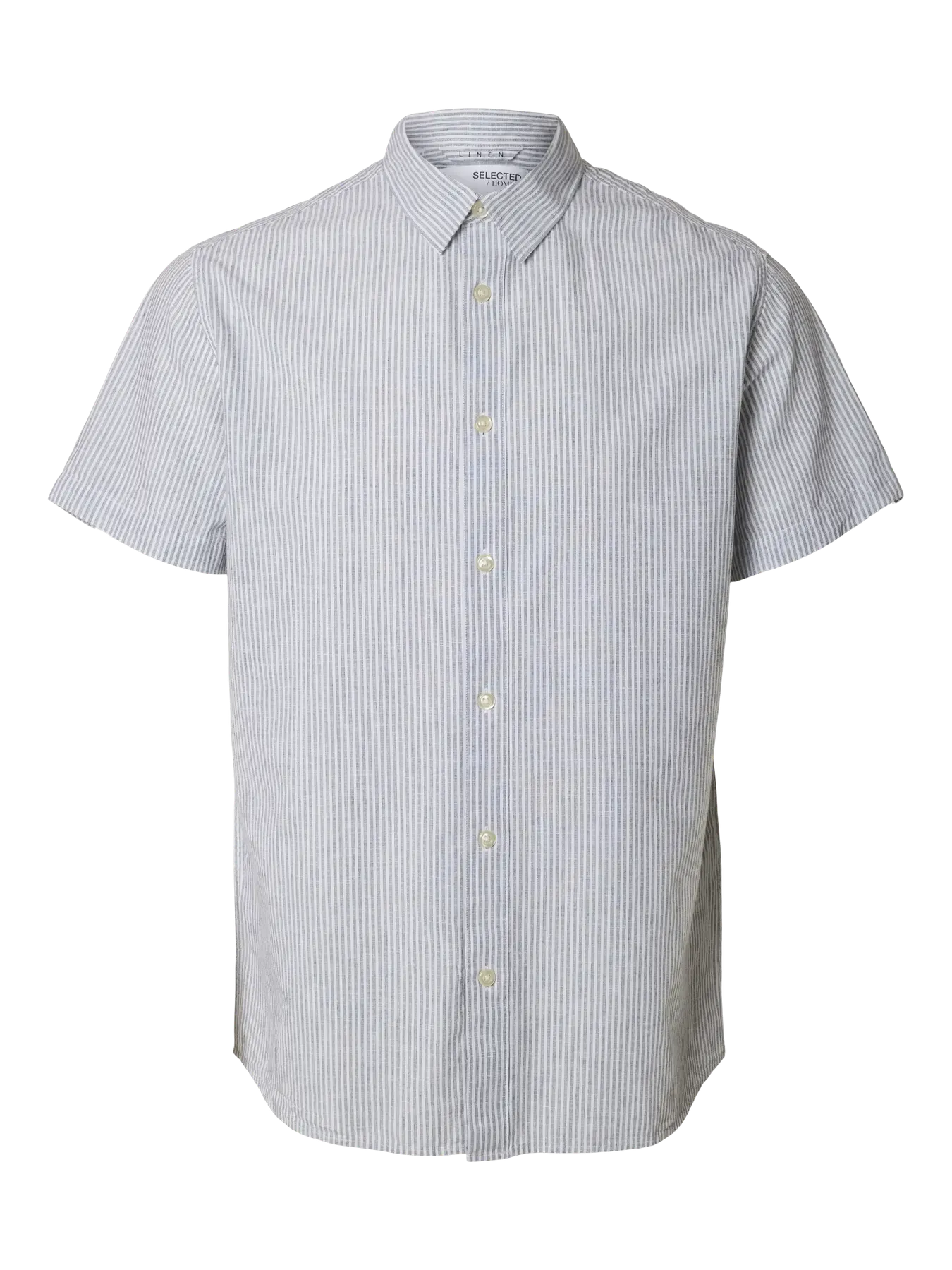 SEL16079053 Reg New Linen Short Sleeve
